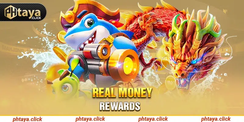 Real money rewards